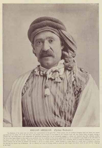 Haaland Abdallah, syrisk beduin af American Photographer