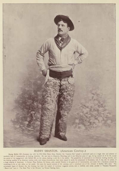 Harry Shanton, amerikansk cowboy af American Photographer