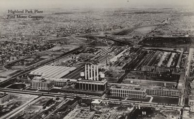 Highland Park Plant, Ford Motor Company, Detroit, Michigan af American Photographer
