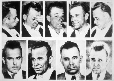 John Dillinger (s/h foto) af American Photographer