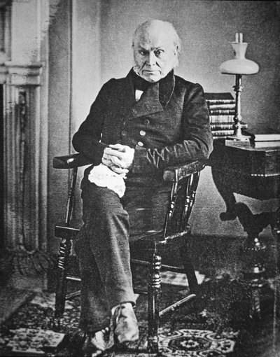 John Quincy Adams (1767-1848) 1847 (daguerreotypi) af American Photographer
