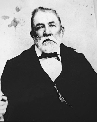 Dommer Roy Bean (1825-1903) (s/h-billede) af American Photographer