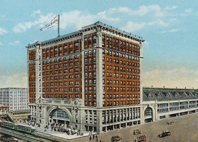 La Salle Street Station (farvet foto) af American Photographer