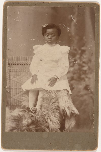 Lucile Norward, ca. 1890 (foto) af American Photographer
