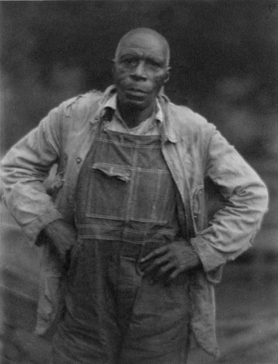 Mand i overalls af American Photographer