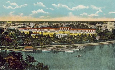 Miami, Florida, ca. 1925: The Royal Palm Hotel (farvefoto) af American Photographer