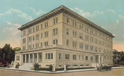 Miami, Florida, ca. 1925: YMCA-bygningen (farvefoto) af American Photographer