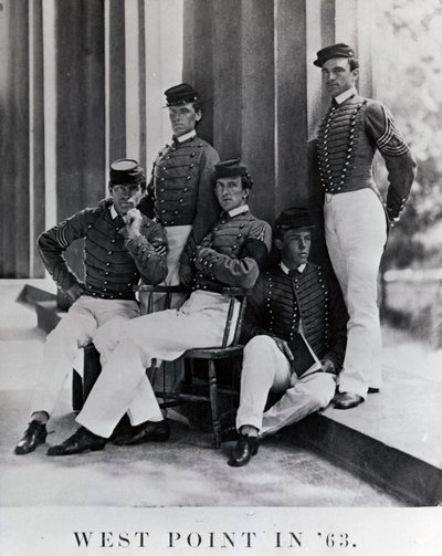 Militærakademi ved West Point kadetter af American Photographer