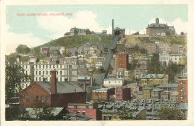 Mount Adams Incline, Cincinnati, Ohio (foto i farver) af American Photographer