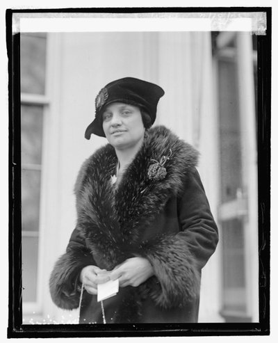 Fru Mabel Willebrandt i Det Hvide Hus af American Photographer