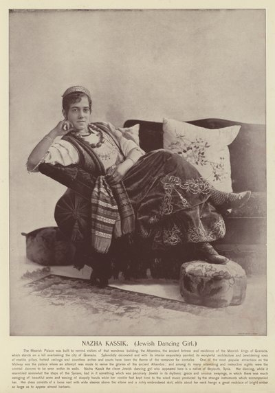 Nazha Kassik, jødisk dansepige af American Photographer