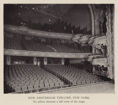 New Amsterdam Theatre, New York (s/h-foto) af American Photographer