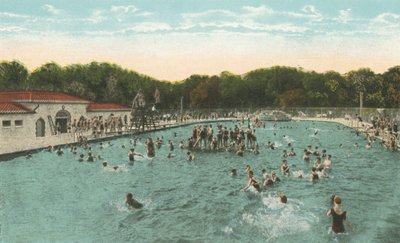 New Orleans: City Park Swimming Pool (farvefoto) af American Photographer