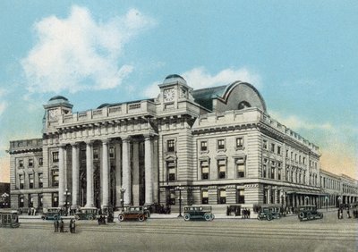 Northwestern Passenger Station (farvet foto) af American Photographer