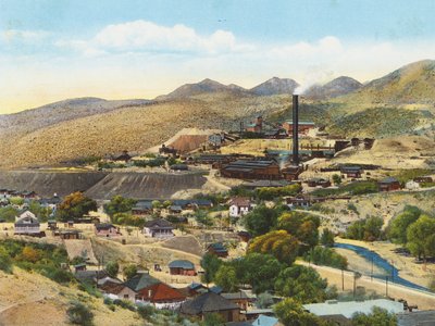 Old Dominion Mine and Smelter, Globe, Arizona (farvefoto) af American Photographer