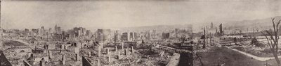 Panorama over Skeleton City fra Nob Hill (s/h-foto) af American Photographer