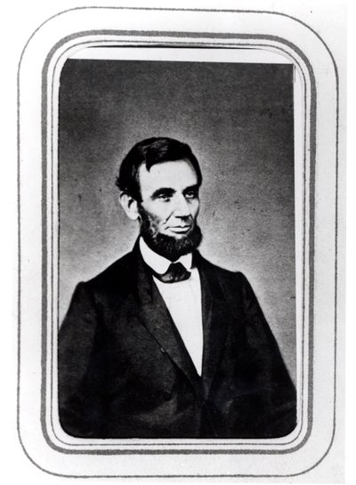Portræt af Abraham Lincoln af American Photographer