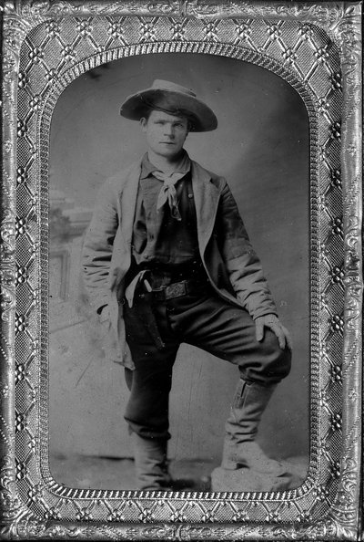 Portræt af Butch Cassidy af American Photographer