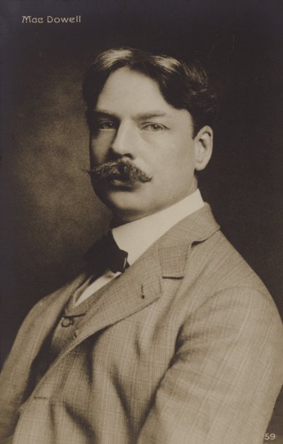 Portræt af Edward MacDowell af American Photographer