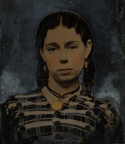 Portræt af en kvinde, 1860