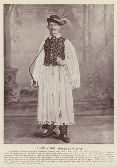 Posnabornu, ungarsk sigøjner af American Photographer