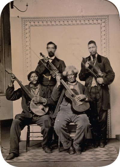 Kvartet, 1865 af American Photographer