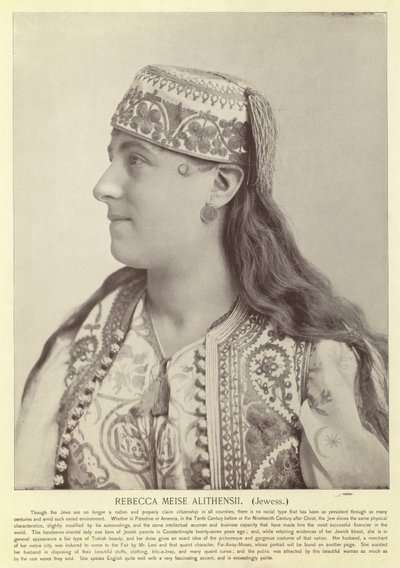 Rebecca Meise Alithensii, jødinde af American Photographer