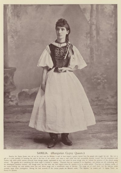 Samilia, ungarsk sigøjnerdronning af American Photographer