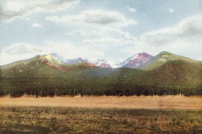 San Francisco Mountains, Arizona (farvet foto) af American Photographer