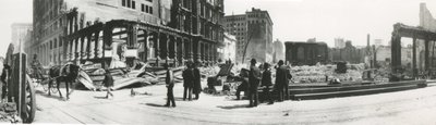 San Francisco efter jordskælvet i 1906 af American Photographer