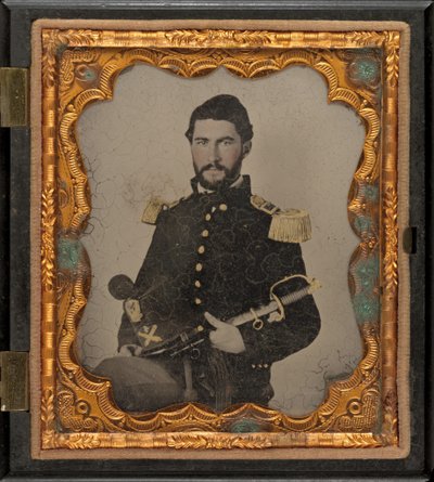 Sekondløjtnant Henry W. Hayden,1863 (foto) af American Photographer