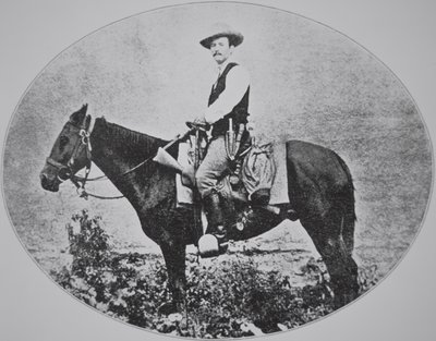Sergent James B. Gillett (s/h-billede) af American Photographer