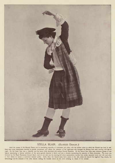 Stella Blair, skotsk danser af American Photographer