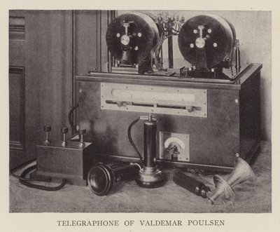 Telegraf af Valdemar Poulsen (s/h-foto) af American Photographer