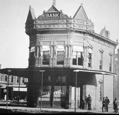The Condon Bank, Coffeyville, Kansas af American Photographer