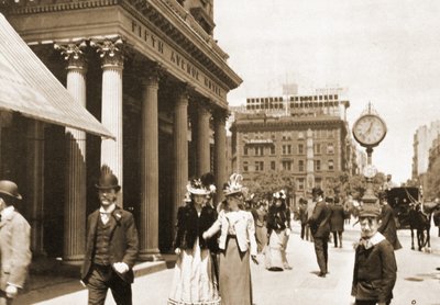 Fifth Avenue Hotel på Madison Square, New York City, 1896 af American Photographer