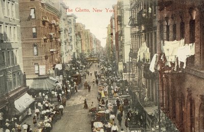 Ghettoen, New York (farvefoto) af American Photographer
