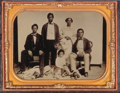 Bryllupsscenen, ca. 1860 af American Photographer
