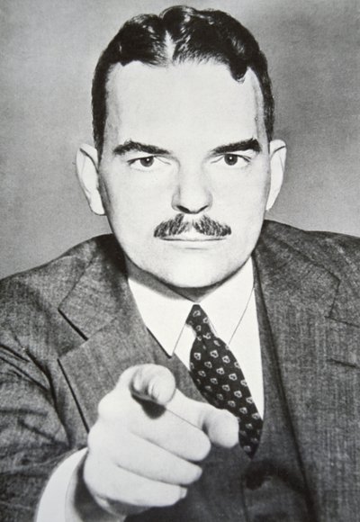 Thomas E. Dewey (1909-71) (s/h-foto) af American Photographer