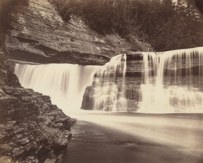 Trenton Falls, New York, ca. 1870 (foto) af American Photographer