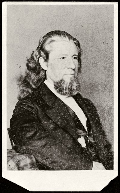 Uidentificeret mand (s/h-foto) af American Photographer