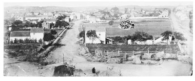 Udsigt over Gettysburg (s/h-foto) af American Photographer
