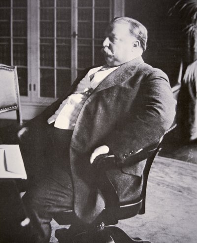William H. Taft (1857-1930) (s/h-foto) af American Photographer