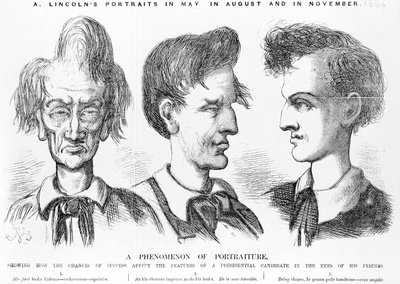 Et fænomen i portrætkunst, c.1860 af American School