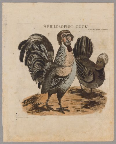 En filosofisk hane, 1804 af American School