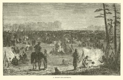 En natlejr, december 1862 af American School