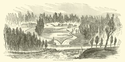 Action i Whitehall, 16. december, december 1862 af American School