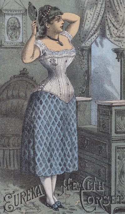 Advertisement for Eureka health corsets for womendani af American School