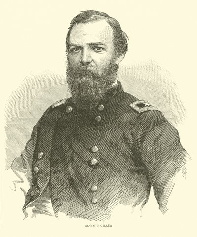 Alvin C Gillem, april 1865 af American School