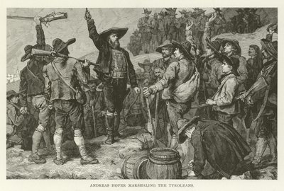 Andreas Hofer, der samler tyrolerne af American School